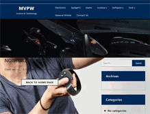 Tablet Screenshot of mvpwindows.com